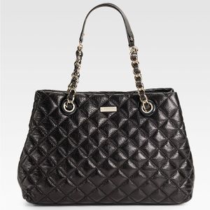 Kate Spade Gold Coast Maryanne Quilted Leather Tote